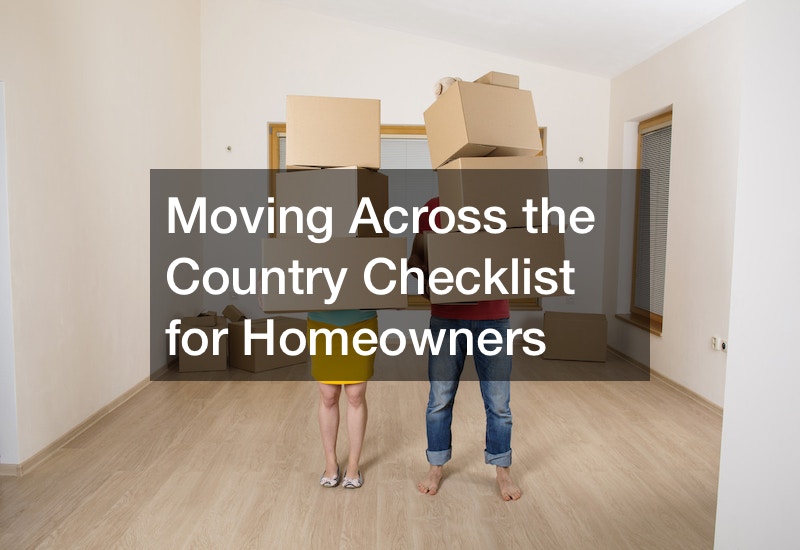 moving across the country checklist