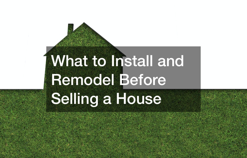 remodel before selling a house
